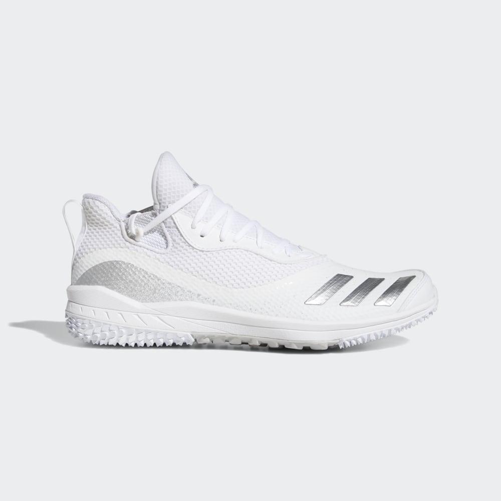 Tenisi Adidas Icon V Turf Barbati Romania - Albi/Argintii Metal EF2849